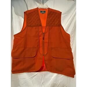 Game Winner Sportswear HUNTING VEST Blaze Orange Size XL Hunter Ammo Pockets